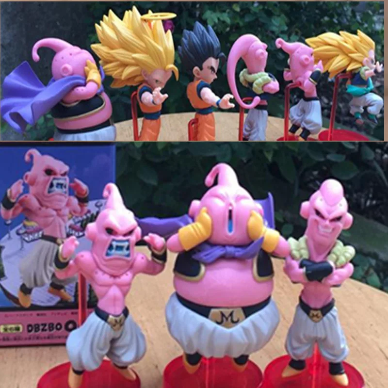 6 шт./лот Dragon Ball Цифры Супер Саян vegetto/Гохан/Gotenks/Majin Буу/Мужские Шорты для купания