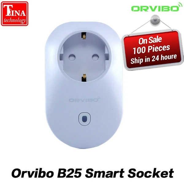 Orvibo B25 ЕС умная розетка умный дом удаленного Управление для смартфонов Wi Fi