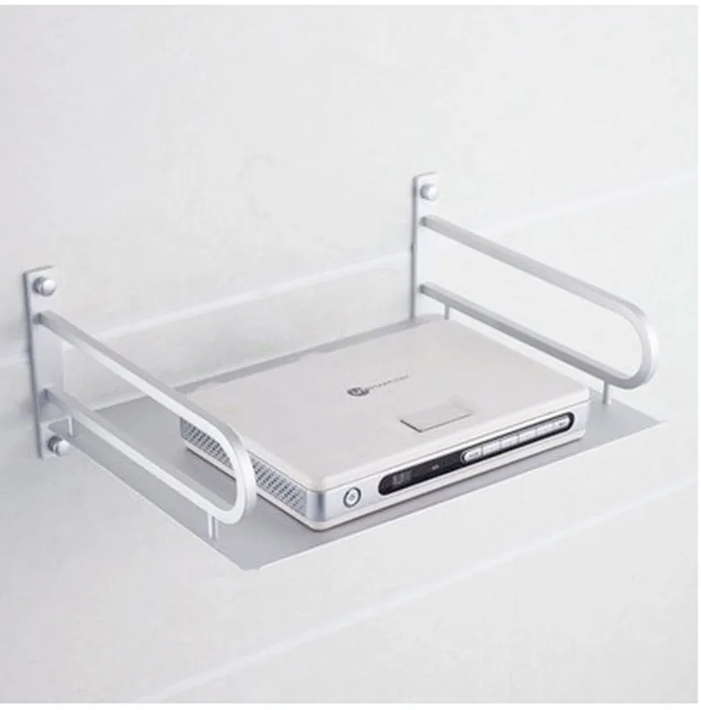 Shelf Stainless steel digital TV set-top boxes frame supporting the rack shelf brackets routing wall | Дом и сад