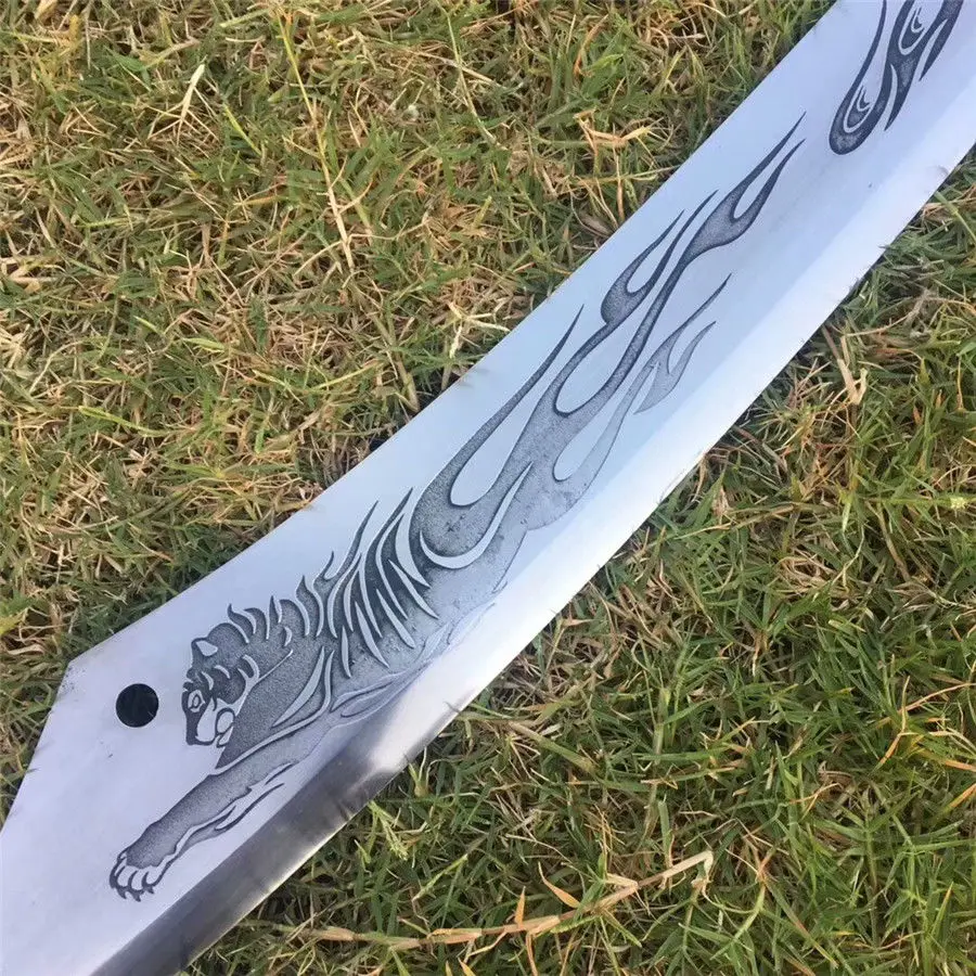 Chinese Fighting DaDao Broadsword Sword Sharp High Manganese Steel Strong Blade | Swords