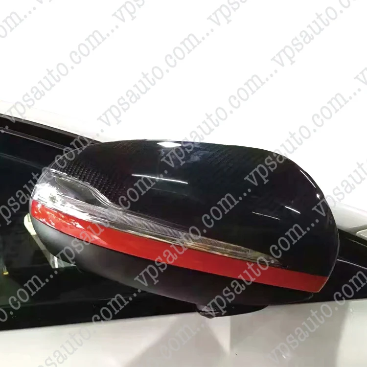Углеродного Волокна Зеркало Обложка Для 07-16 Benz Abces CLA CLS GLK Класс для Mercedes W176 W246 W221