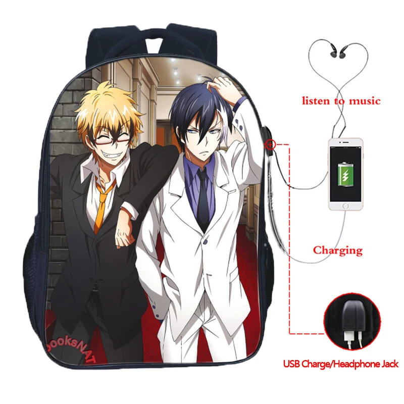 7 Школьный рюкзак SERVAMP для мальчиков и девочек, красивый школьный рюкзак с зарядкой через usb, повседневный рюкзак для студентов, дорожная сумка, рюкзак для подростков - Цвет: 7