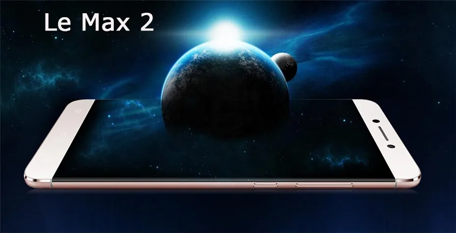 Мобильный телефон Letv LeEco Le Max 2X820, 4G LTE, 4 Гб ОЗУ, 32 Гб ПЗУ, четырехъядерный процессор Snapdragon 820, 5,7 дюйма, 2560x1440px, 21MP