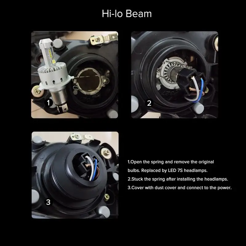 Пара H7 светодиодные лампы для передних фар Conversion Kit 12000LM 6500K светодиодная лампа Audi