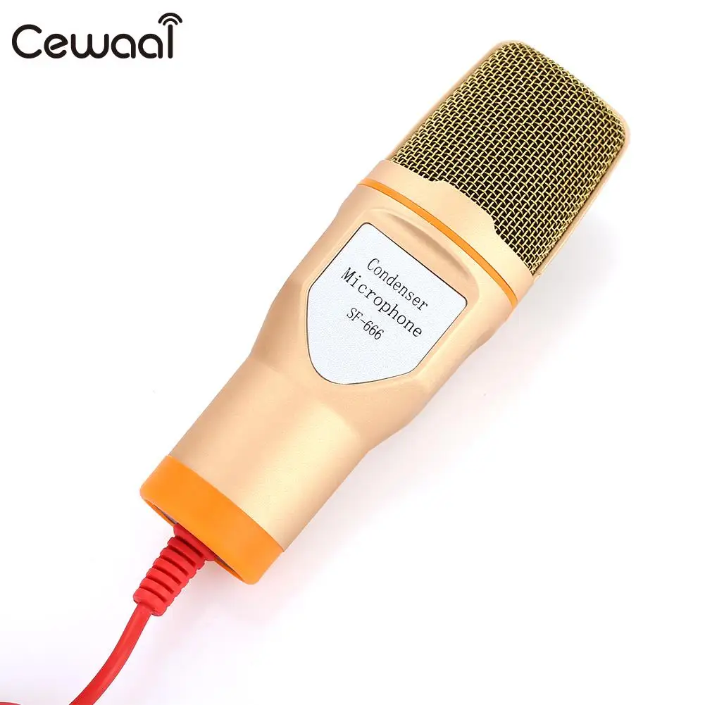 Microphone Desktop Sound Studio Convenient Dynamic Mic Live Streaming Holder Condenser Gold Voice Recording | Электроника