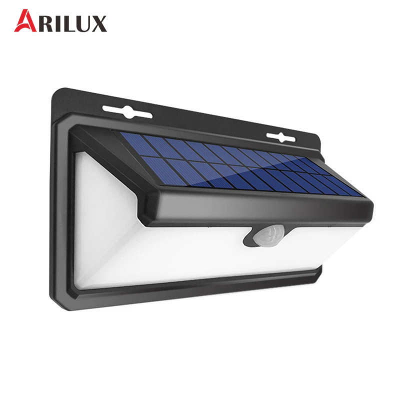 ARILUX 4 W 100 светодиодный настенный светильник на солнечных батареях с датчиком