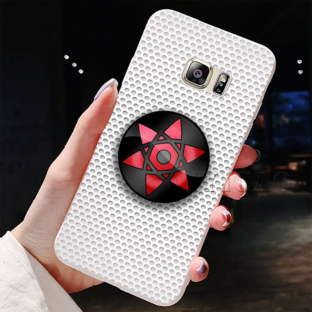 IYICAO Naruto Sharingan Rinnegan Hard Case for Samsung Galaxy S10e S10 S9 S8 Plus S6 S7 Edge Cover Note 9 8 | Мобильные телефоны и