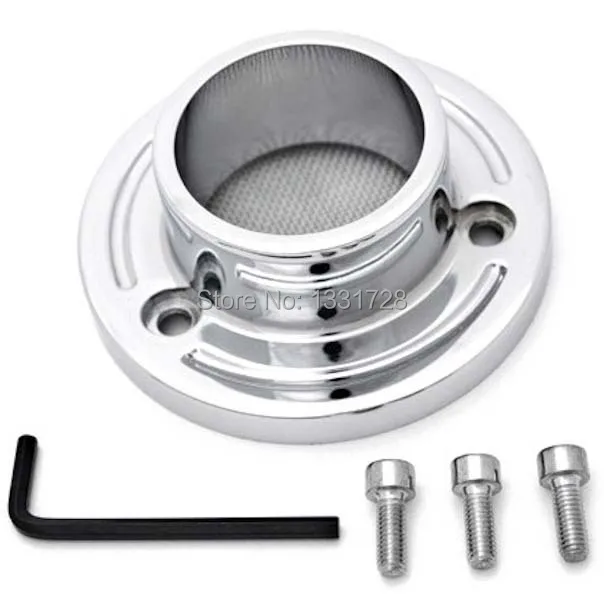 Новинка глушитель выхлопной трубы ATV мощный полированный хром для Polaris Predator 500 со