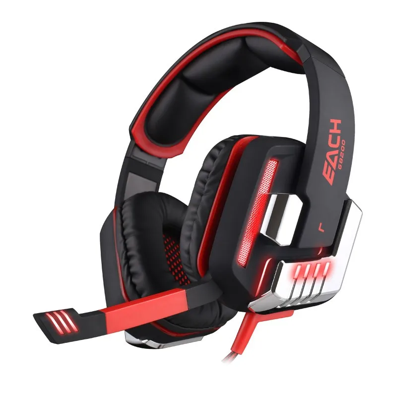 G8200 Игровые наушники 7.1 Surround USB вибрации игровой гарнитуры повязка с микрофоном
