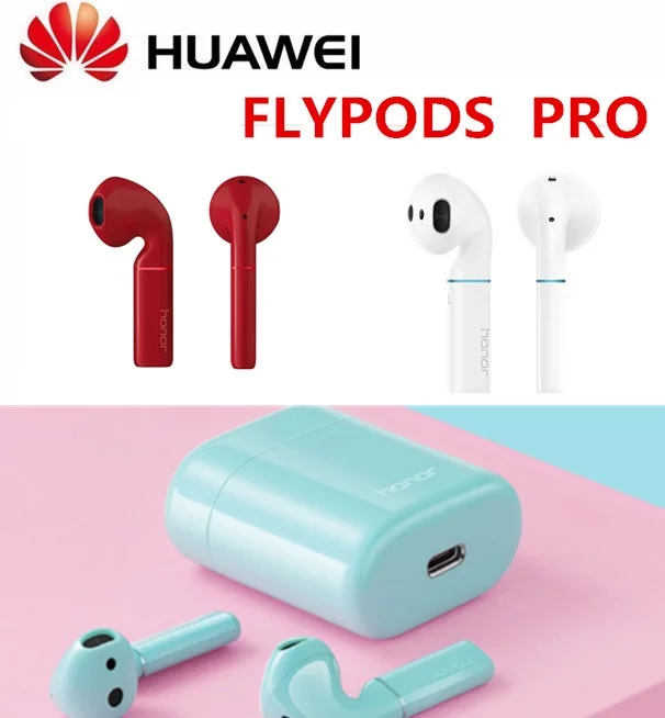 Оригинальные HUAWEI honor FlyPods Pro Bluetooth 5 0 Беспроводные наушники с микрофоном Музыка