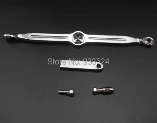 Хромированный поперечный сдвиг для Harley Link рычаг рычага дорожного скольжения