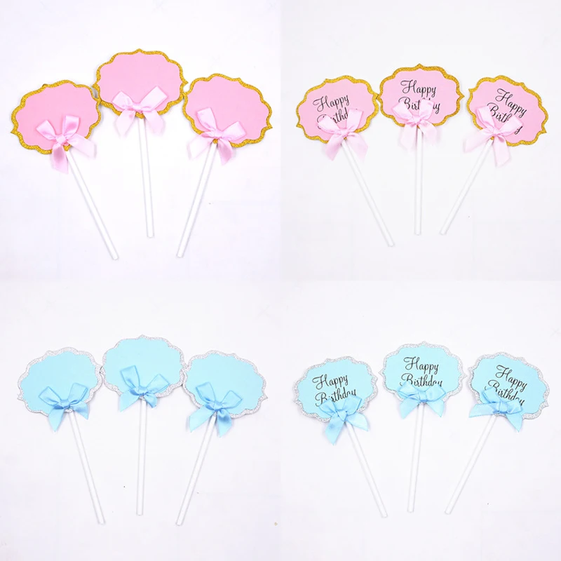 5 шт. день рождения торт Топпер кекс украшение для Выпечки Детский душ дети Сделай