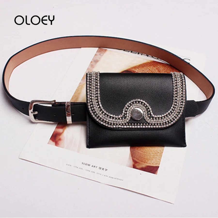 Поясная Сумка для женщин забавные сумочки на пояс роскошная модная Женская