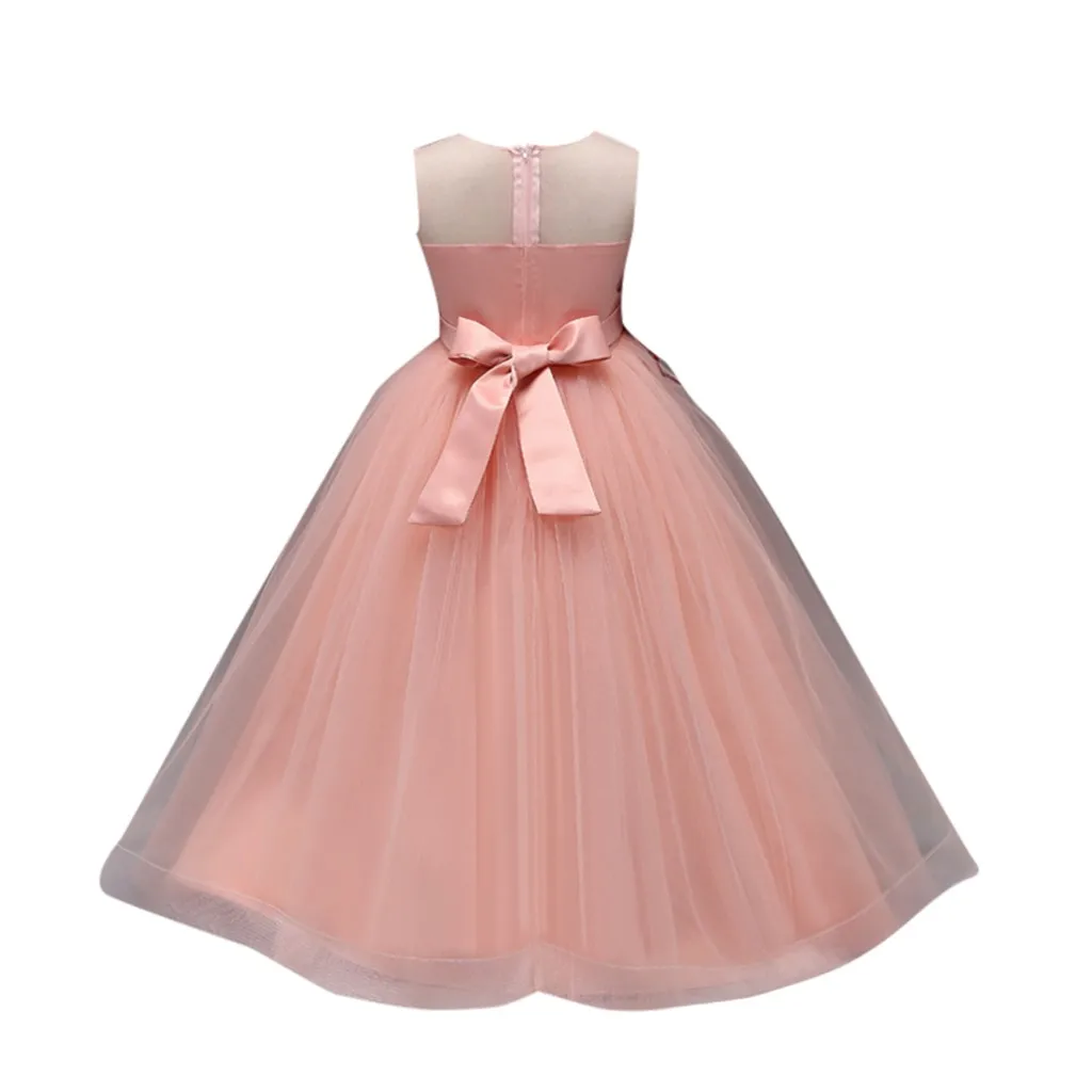 Летние для детей девочек без рукавов принцесса с открытыми плечами на бретельках