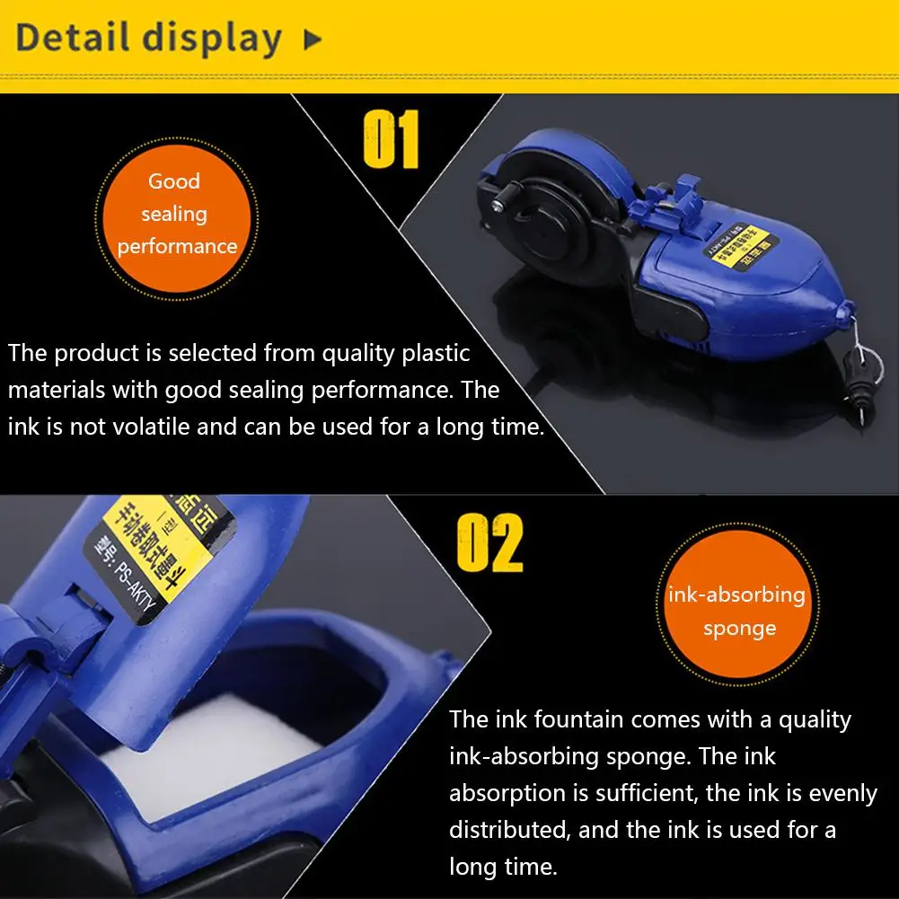 Строительные инструменты чернильный фонтан с ручным управлением для улучшения
