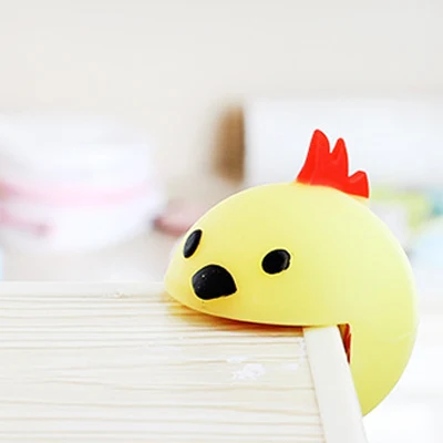 Yellow Chicken Распродажа милый Настольный Угловой протектор в форме животного, подушка для детей, безопасная антиколлизия, угловая защита для мебели - Цвет: Yellow Chicken