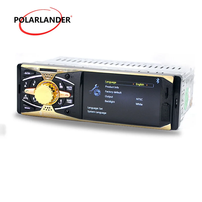 1 din 1080 P усилитель Bluetooth TF/USB FM AUX в аудио стерео 4 дюйма hd навигатор для автомобиля Mp3