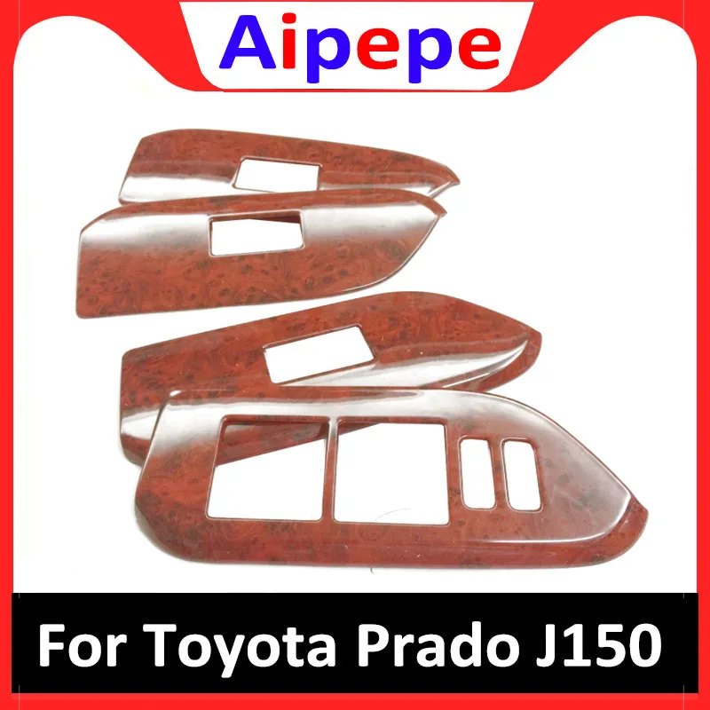 

Для Toyota Prado 2010-2018 LHD, автомобильная дверь, окно, стекло, переключатель управления, панель управления, крышка, отделка, Фотоэлементы