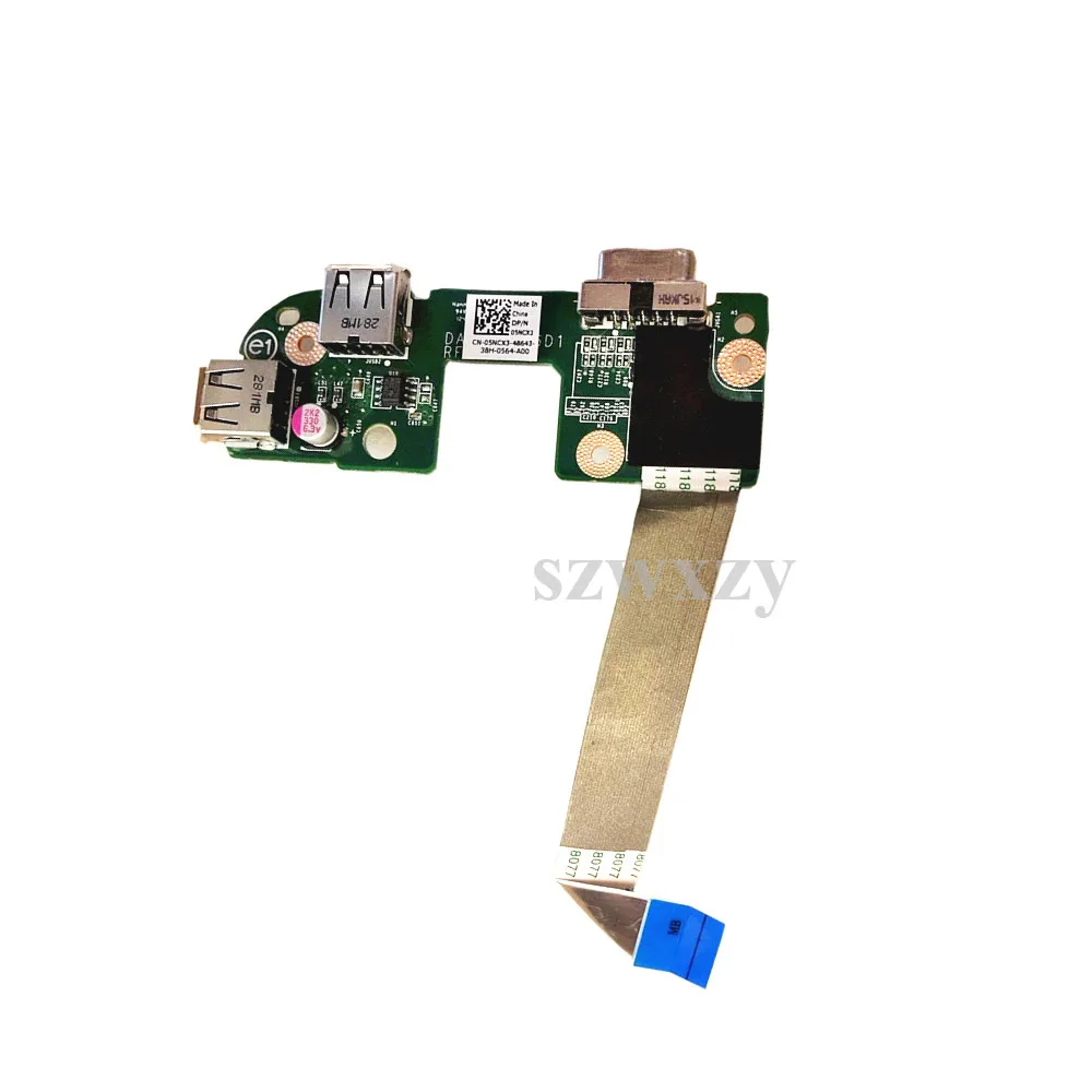Печатная плата для DELL Inspiron 17R N7010 двойной USB порт VGA кабель 05NCX3 5NCX3 DA0UM9IB6D0 DA0UM9IB6D1|vga