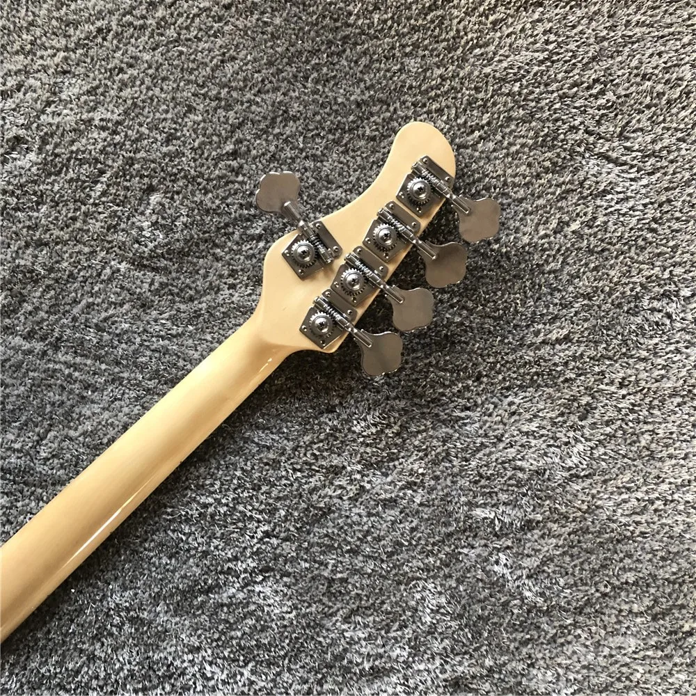 Kaiyun фабрика custom shop 5 струнная бас гитара TBK липа тело палисандр палец на заказ