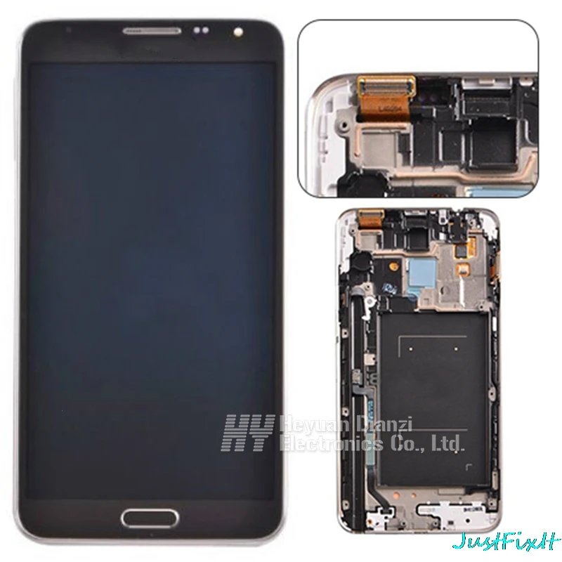 Для Samsung Galaxy Note 3 Neo Mini Lite N7505 экран дисплей сенсорный дигитайзер с рамкой Замена
