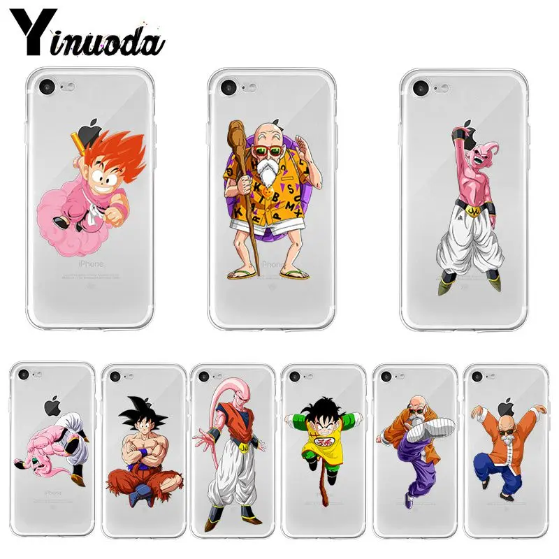 Yinuoda Dragon ball Мягкий ТПУ силиконовый уникальный дизайн чехол для телефона Apple iPhone 8 7