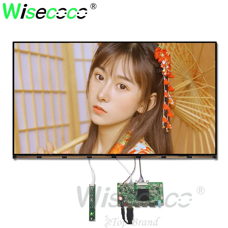 lcd with board 27 дюймов ips lcd UHD экран дисплей Панель 4k 3840*2160 MV270QUM-N20 3HDMI Плата управления - Цвет: lcd with board