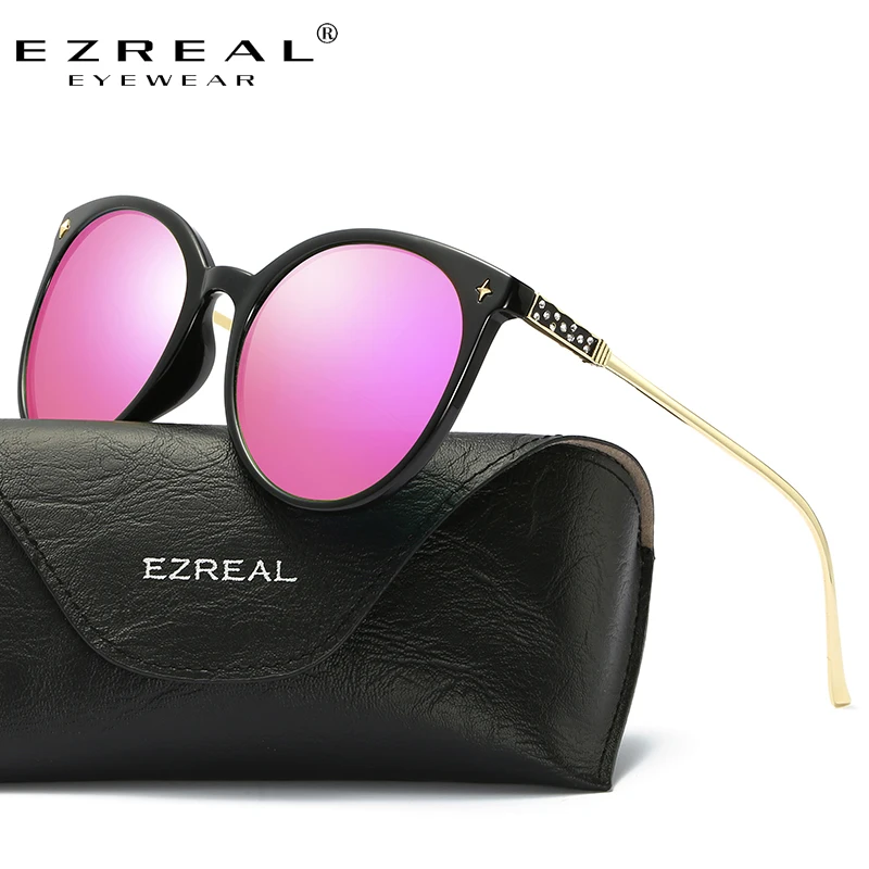 

EZREAL Cat Eye Classic Brand Polarized Sunglasses Women Hot Selling Sun Glasses Vintage Oculos With Original Package A397