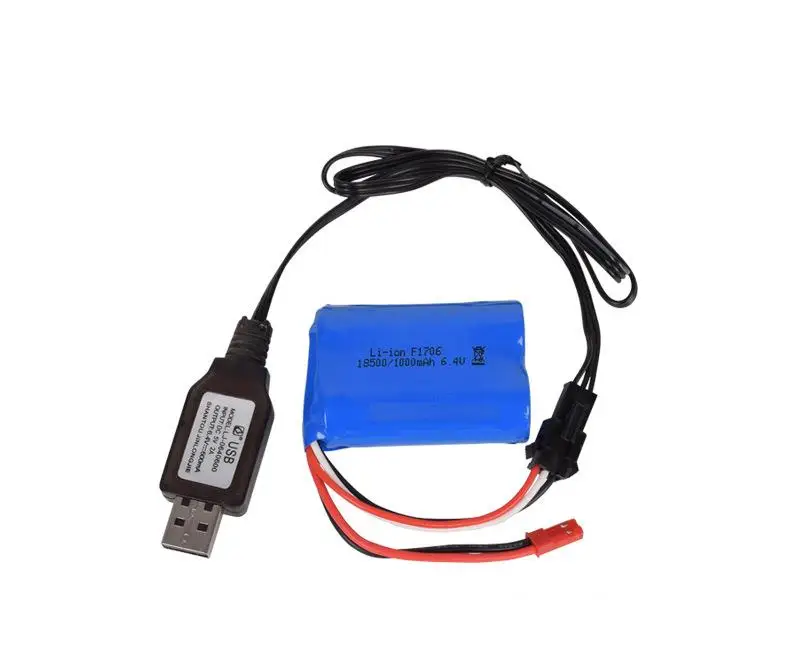Ewellsold 6 4 V USB зарядное устройство SM 3P разъем для литий-ионная аккумуляторная