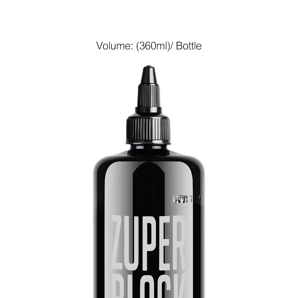 1 бутылка черный бренд Dynamic краска для татуировок 360 мл 12oz Перманентный макияж