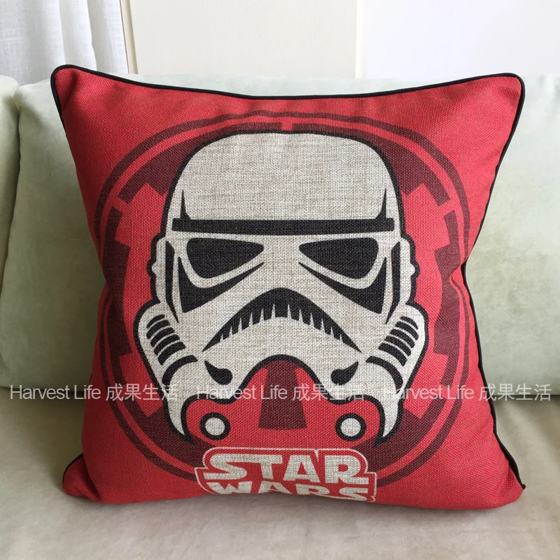 Звездные войны фильм йода R2-D2 робот Дарт Вейдер Императорский Штурмовик льняные