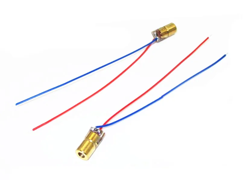 Лазерная головка 5 В регулируемая лазерная трубка диаметром 6 мм лазерный диод