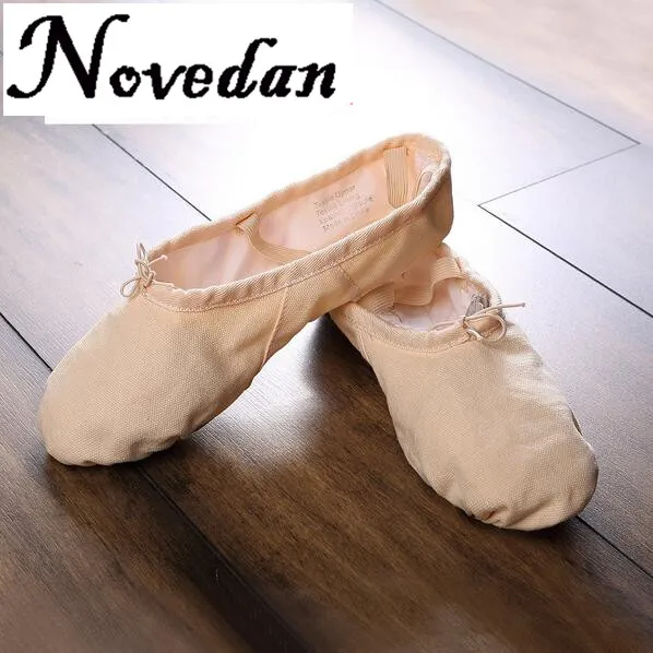Ballet Dance Dancing Shoes Pointe For Girls Children Kids Women Professional Soft Flats Shoes Fitness Ballerina Slippers