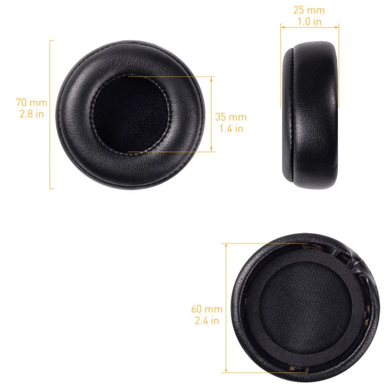 2 шт. Запасные подушечки для наушников подушек Monster Beats от Dr.Dre Наушники MIXR ушной