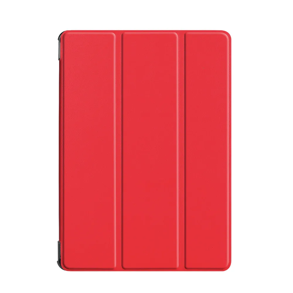 Красный Не совместим с любыми Другое устройства для Samsung Galaxy Tab S4 10,5 дюймов Wake/Sleep(Пробуждение/спящий режим) тонкий Чехол w/держатель для ручки - Цвет: Красный