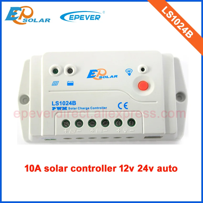 Контроллер заряда солнечной энергии LS1024B LS2024B LS3024B регулятор зарядки батареи 12 В 24