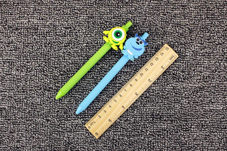 Monsters inc. Sulley конфетный цвет, матовый 0,5 мм Черная гелевая ручка, креативное обучение, канцелярские принадлежности, шариковая ручка для детей