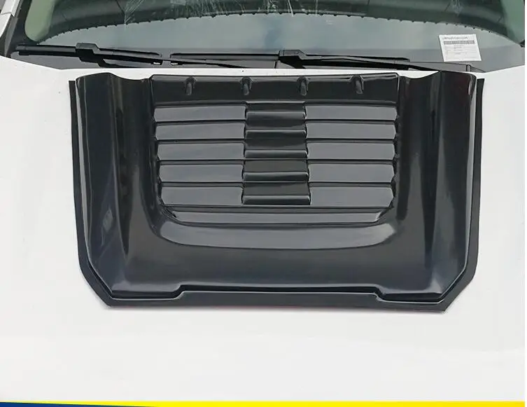 Высокое качество ABS черный капот совок крышка капота Подходит для nissan navara np300 - Цвет: A