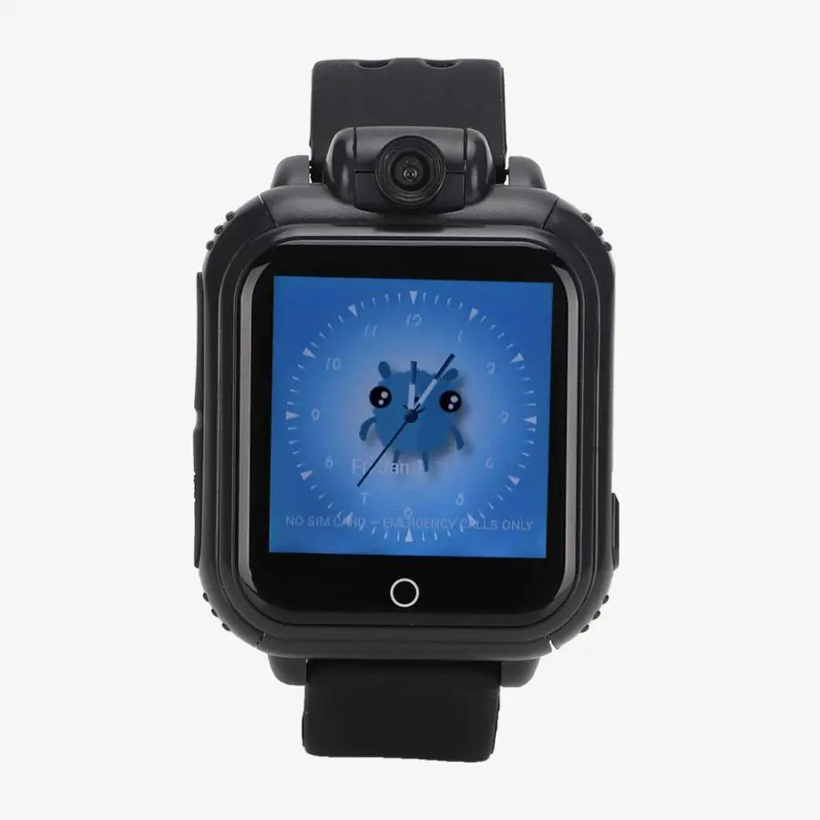 Q730 G75 Детские Смарт часы GPS HD камера WIFI локатор SOS Отслеживающие наручные черные