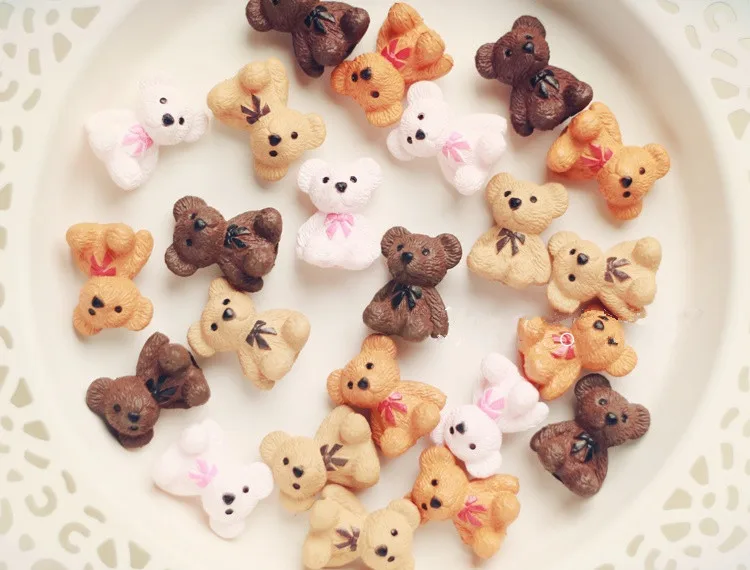 10 шт./лот кукольная мини-Кукла Медведь декорация для сцены куклы реквизит съемки