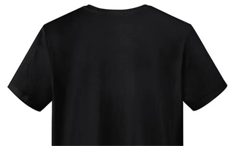 2017 Мода Фатальная Clothing Veracruz мужской Черный Короткий Рукав Мотоцикл Байкер Muerta