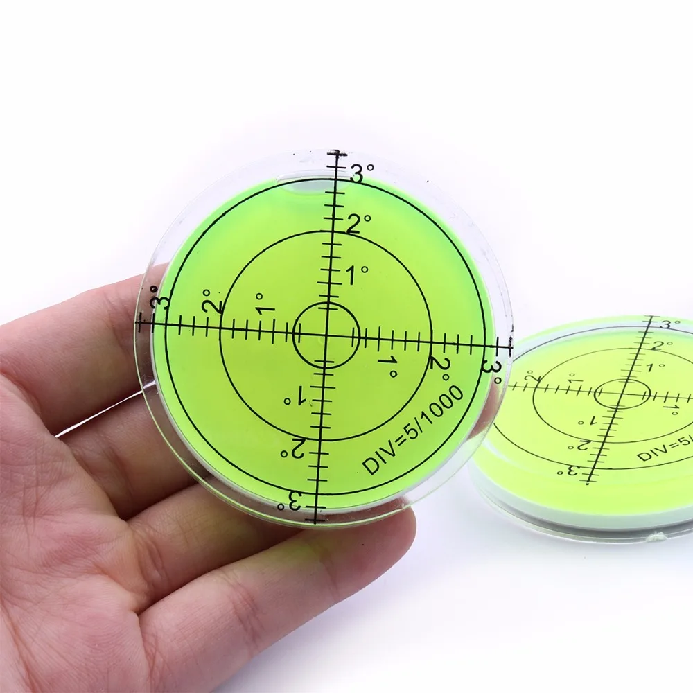 Круглый пузырьковый уровень 60x12 мм|surface level|level for cameraround bubble level |