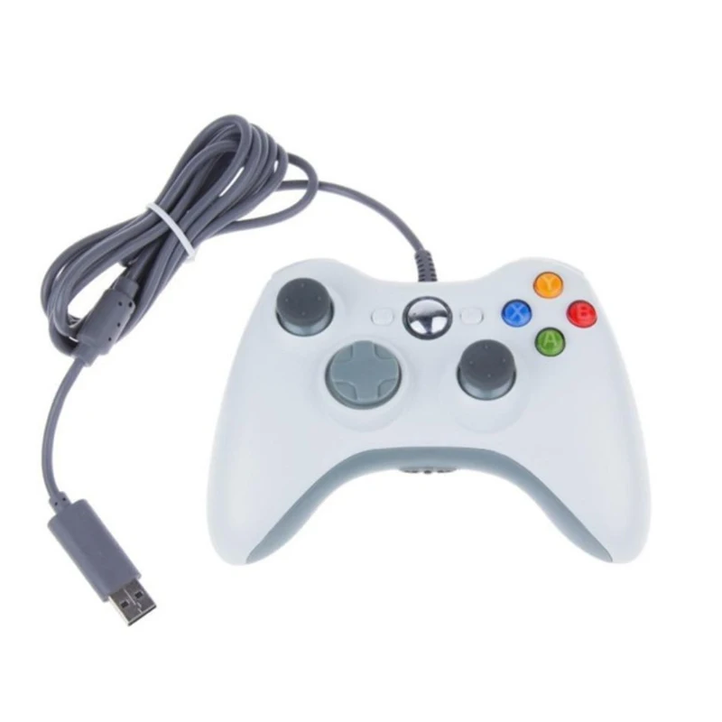 USB проводной геймпад для Xbox 360 контроллер игровой джойстик для официального microsoft PC компьютерный контроллер для Windows 7 8 10