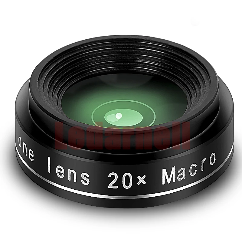 20X макрообъектив для объектив камеры iPhone Профессиональный Супер Макро Для Lense с