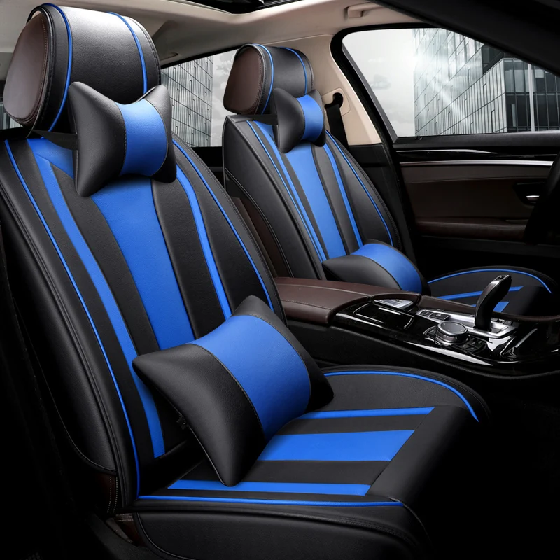 Универсальный чехол для автомобильных сидений honda accord 2003 2007 civic 2006 2011 city 2013 cr v 2018