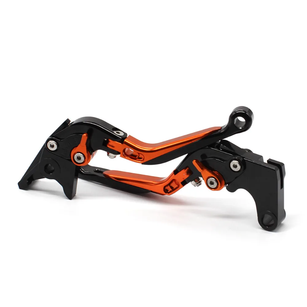 CNC регулируемый Мотоциклы сцепные рычаги Складной Выдвижная рычаг для Kawasaki Z1000SX