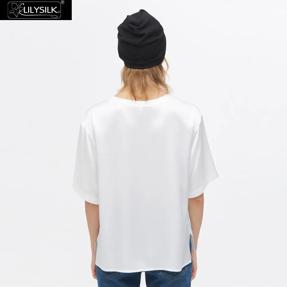 Шапка LilySilk из 100 шелка вязаная шапка с напуском дышащая тонкая женская и мужская