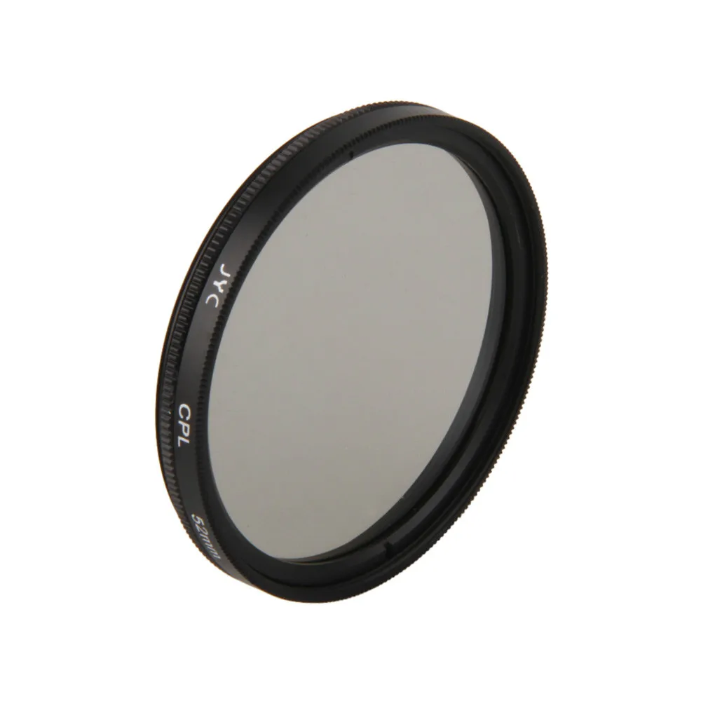 Бесплатная доставка JYC 52 мм CPL круговой поляризатор фильтр для Canon Nikon Sony Olympus DSLR