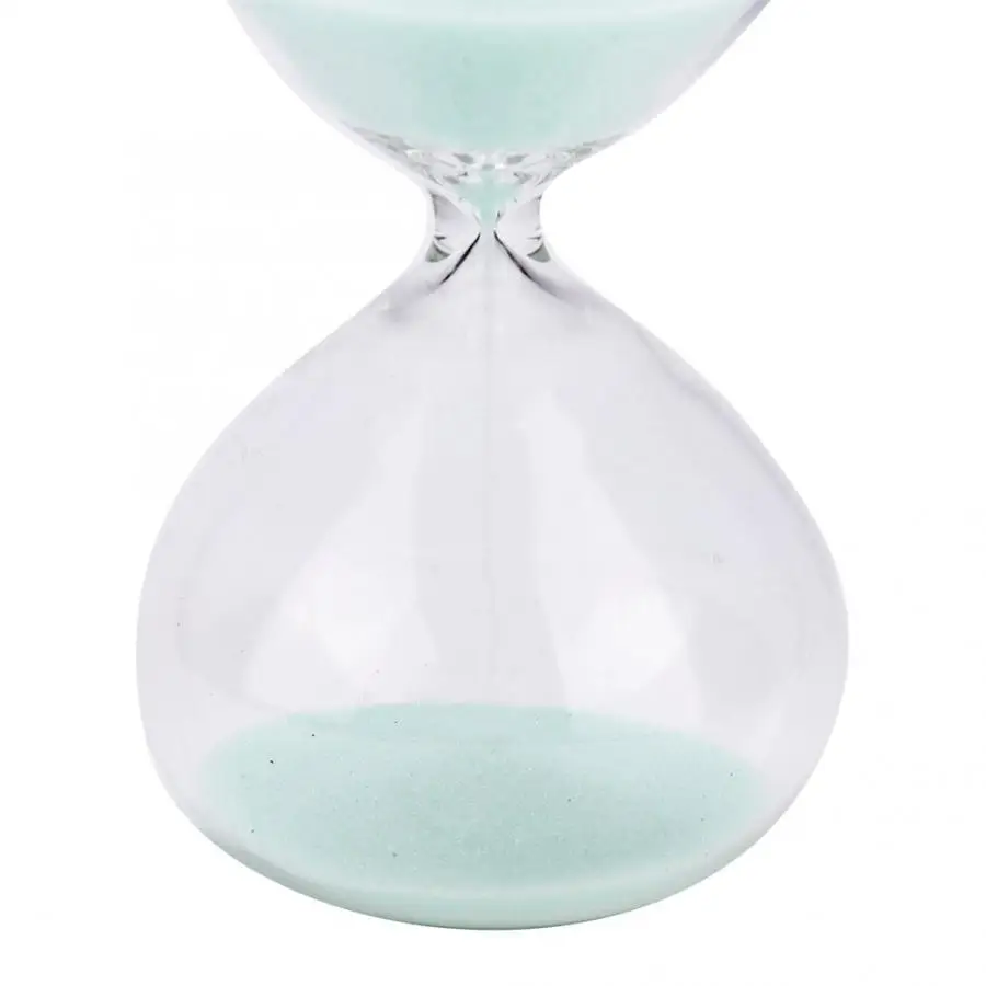 15 минут цилиндрический часовой стеклянный песок таймер Настольный орнамент