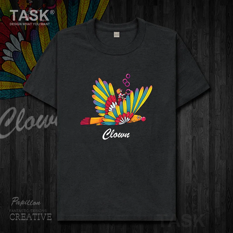 Футболка мужская с коротким рукавом и круглым вырезом из хлопка | Мужская одежда